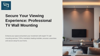 TV Wall Mounting Services