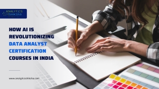 How AI is Revolutionizing Data Analyst Certification Courses in India