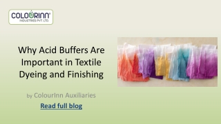 Importance_of_Acid_Buffers_Textile_Dyeing
