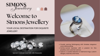 Your Local Destination for Exquisite Jewellery in Wollongong