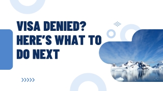 Why Visa Applications Get Rejected Getting a visa rejected can be disappointing, especially when you’ve made solid trave