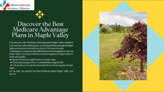 Your Local Medicare Advantage Plan Experts