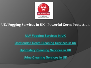 ULV Fogging Services in UK - Powerful Germ Protection(1)