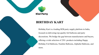BIRTHDAY KART