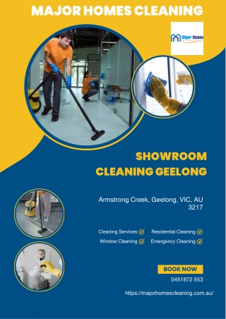 Showroom Cleaning Geelong