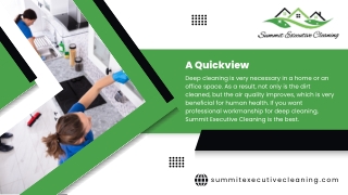 Professional Deep Cleaning Services in Copper Mountain| Licensed Cleaning Compan