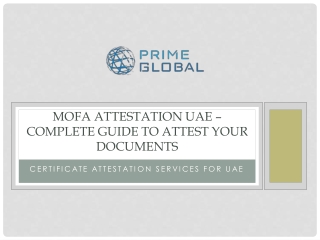 MOFA Attestation UAE – Complete Guide to Attest