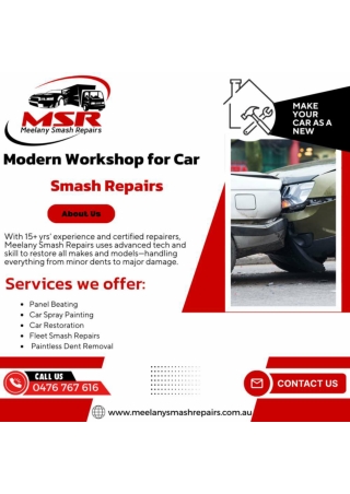 Get Back on the Road with the Best Smash Repairs Service (1) (1)
