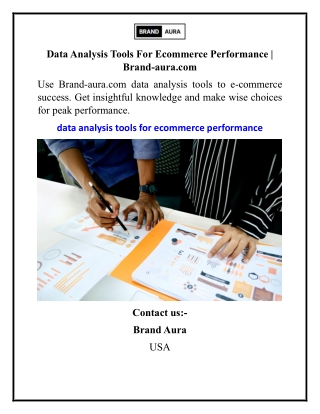 Data Analysis Tools For Ecommerce Performance Brand-aura.com