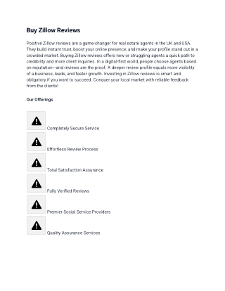 USA/UK/CA Full Zillow Reviews for Sale – Fast Delivery & Lifetime Guarantee