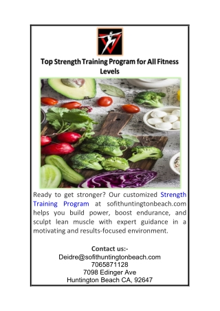 Top Strength Training Program for All Fitness Levels
