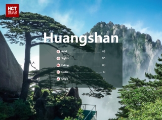 (Latest Version) Guide to Tourist Attractions in Huangshan, China