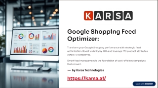 Google Shopping Feed Optimizer