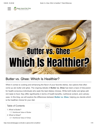 Butter Vs. Ghee_ Which Is Healthier_ 7 Best Differences