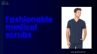 Fashionable medical scrubs