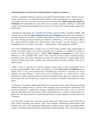 Aegiiz Technology SEO service in Coimbatore