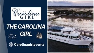 Waterfront Yacht Receptions Charleston - The Carolina Girl