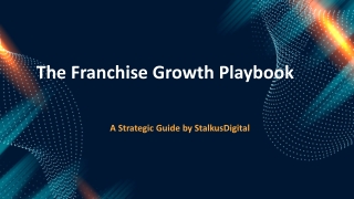 StalkusDigital Franchise Growth Playbook