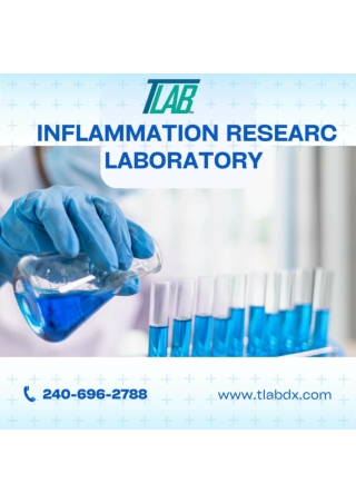 Inflammation research laboratory