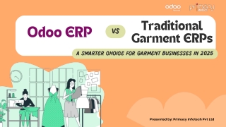 Odoo ERP vs Traditional ERPs: A Smarter Choice for Garment Businesses in 2025