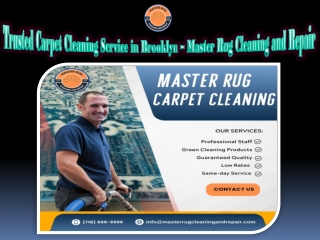 Trusted Carpet Cleaning Service in Brooklyn