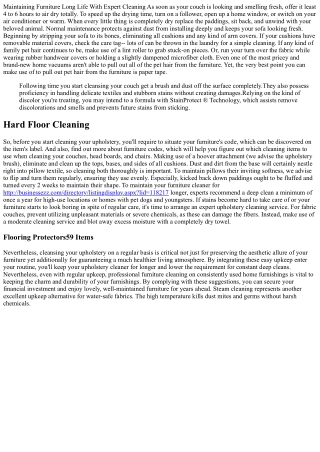 How To Cleanse An Upholstered Head Board