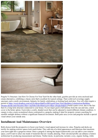 Best Pergola Attached To House Layouts