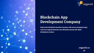 Trusted Blockchain App Development Company