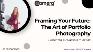 Framing Your Future The Art of Portfolio Photography