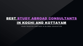 Best study abroad consultants in kottayam and kochi
