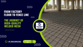 The Journey of High-Quality Welded Mesh