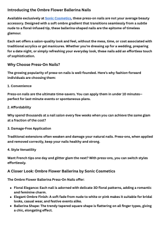 Introducing the Ombre Flower Ballerina Nails SC PDF 1