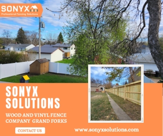 Wood and Vinyl Fence Company by Sonyx Solutions