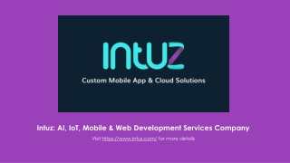 AI Agent Development Company | Build Smart AI Agents | Intuz