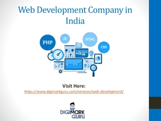 Web Development Company in India