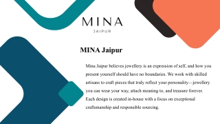 MINA Jaipur
