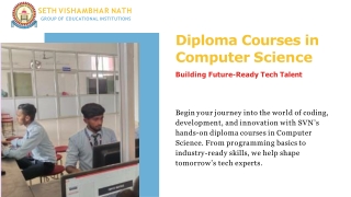 Step into IT with Diploma Courses in Computer Science