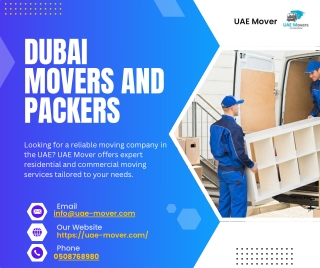 Dubai movers and packers