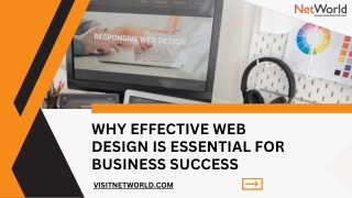 Why Effective Web Design Is Essential for Business Success