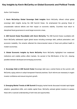 Kevin_McCarthy_Global_Insights_AIM_Summit