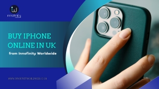 Buy iPhone Online in UK from Innofinity Worldwide