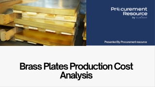 Brass Plates Production Cost Analysis