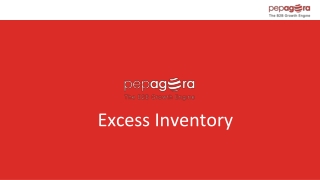 The Manufacturer’s Guide to Moving Excess Inventory