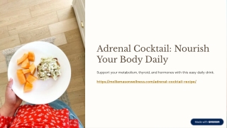 Best Adrenal Cocktail Recipe | Mollie Mason Wellness