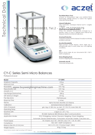 220gm/1mg Aczet Precision Weighing Balance | Aczet Precision Jewellery Weighing