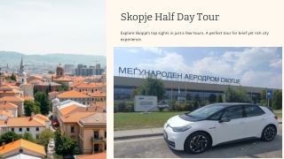 Skopje Half Day Tour