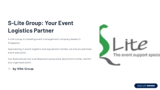 Queue Pole Rental Services in Singapore