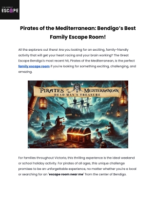 Pirates of the Mediterranean_ Bendigo’s Best Family Escape Room!