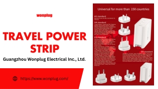 Travel Power Strip - Wonplug.com