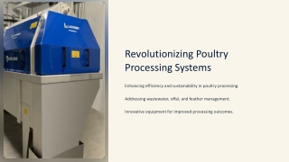 Poultry Processing Systems